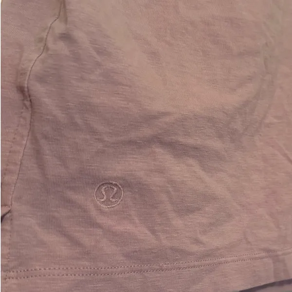 Lululemon Pink Softstreme Cropped T-Shirt - Image 3