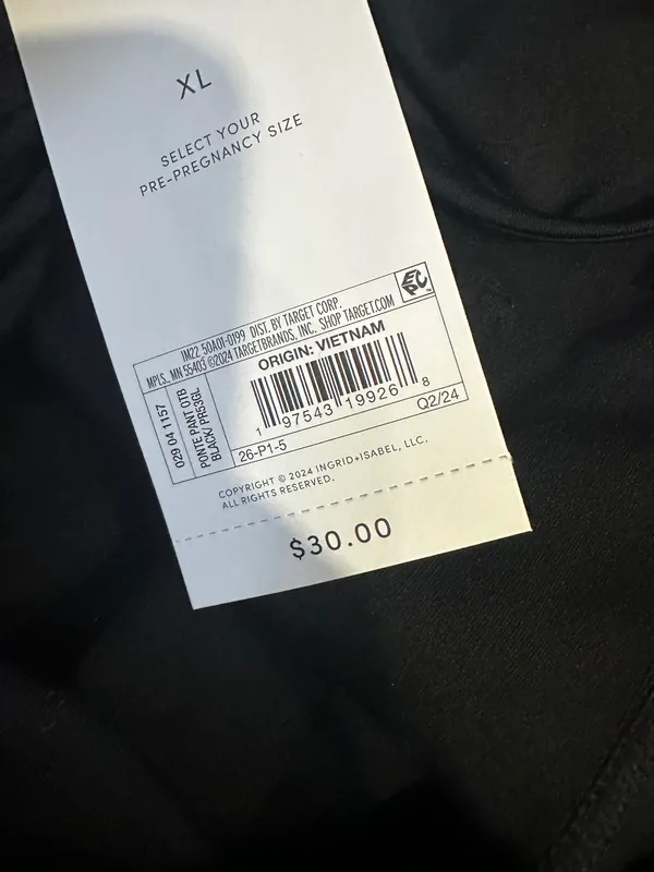 Over Belly Ponte Skinny Maternity Pants - Isabel Maternity by Ingrid & Isabel™ Black - Image 11