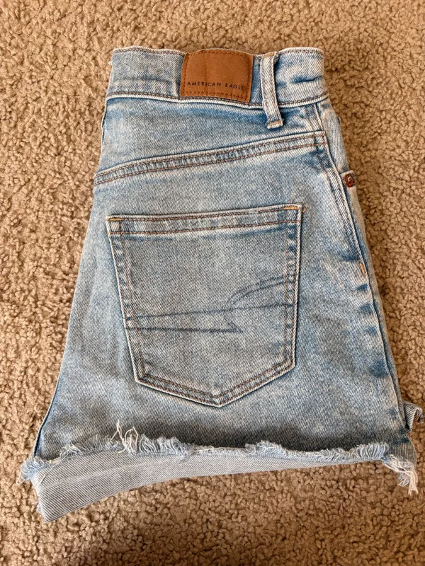 American Eagle Jean Shorts High-Rise Stretch - Image 5