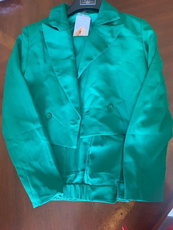 Cropped Blazer Set - Image 5