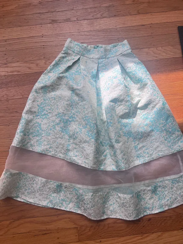 ASOS light teal skirt  - Image 3