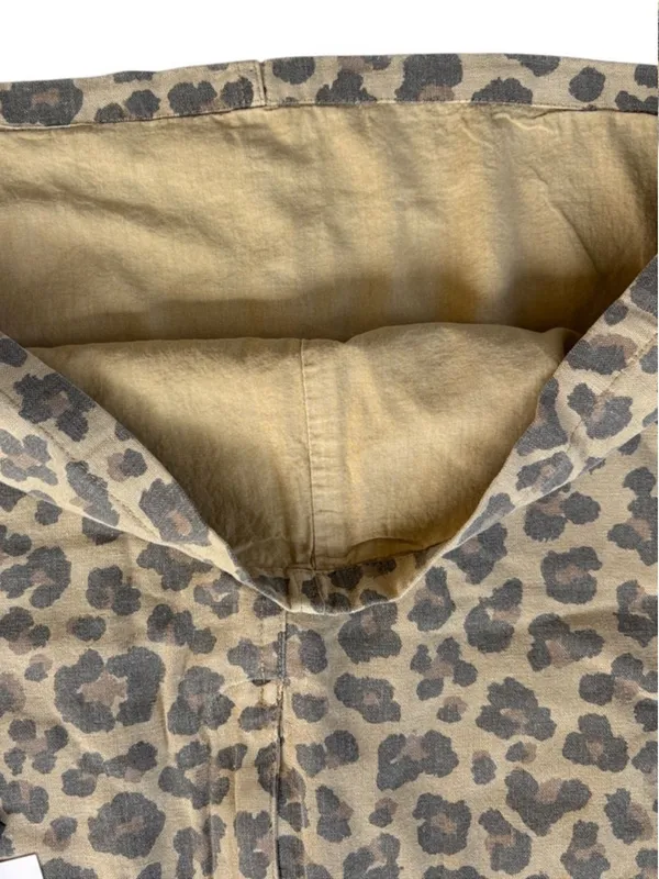 NWT Blank NYC Linen Blend Skirt Leopard Size 27 Retail $98.00 - Image 3