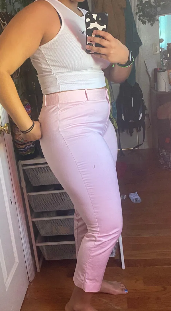 Liz Claiborne light pink pants - Image 3