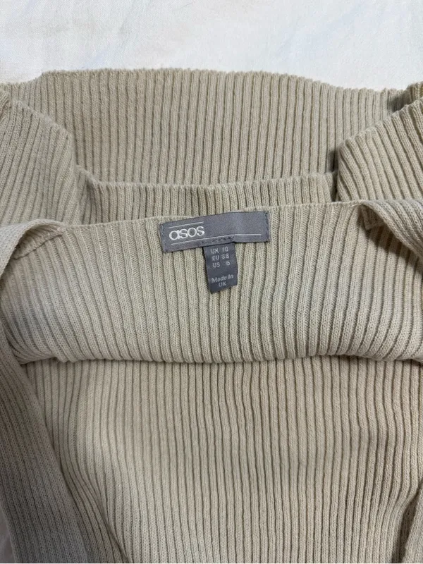 ASOS Ribbed Knit High Neck Tank Top - Image 3
