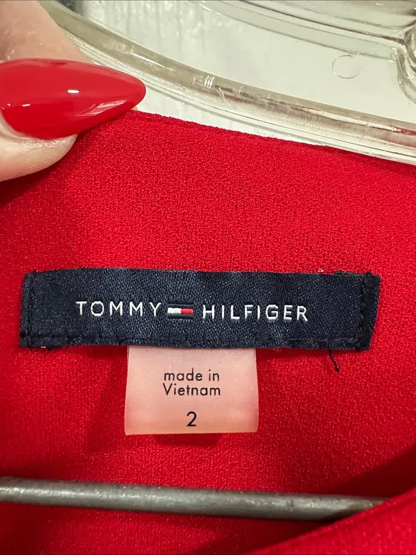 Tommy Hilfiger red dress - Image 2
