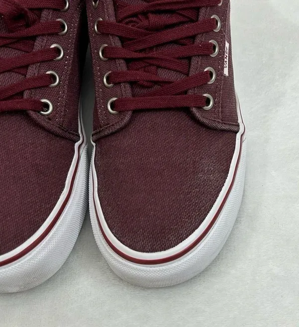 Vans Pro Ultracush Skateboard Maroon Low Top Sneakers Shoes Mens 6.5 Womens 8. - Image 5