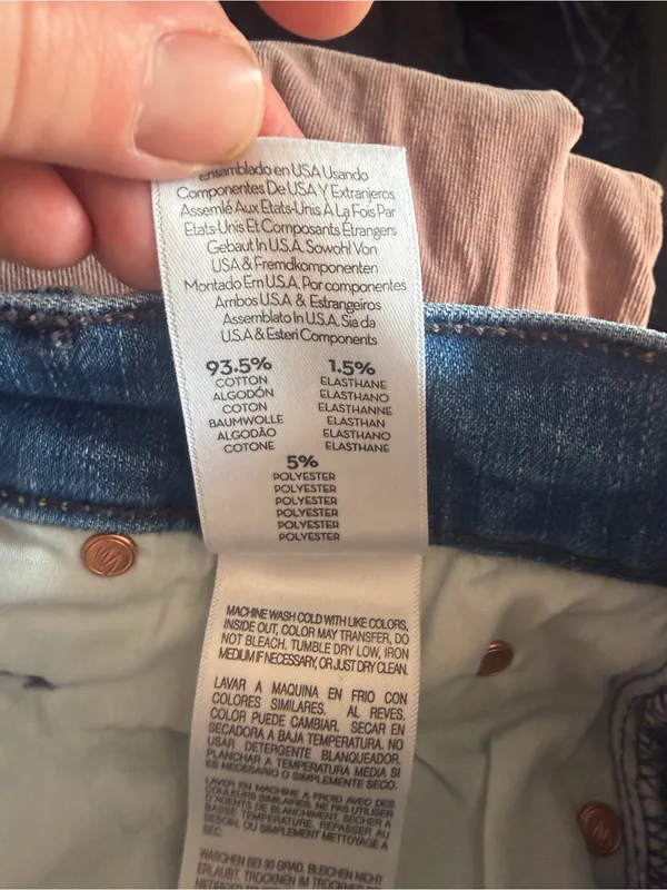Mother Jeans Mid Rise Dazzler Ankle Fray Birds of Paradise 25 - Image 7