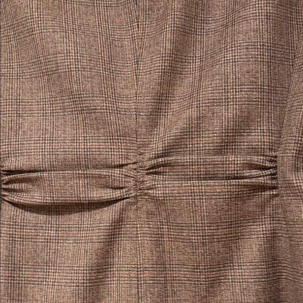 Banana Republic Women's brown plaid wool‎ blend Blazer size 2 - Image 8