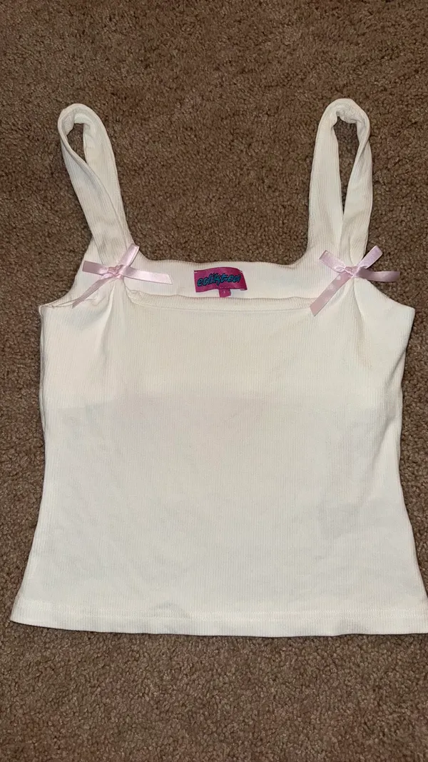 Edikted Bow Tank Top - Image 2