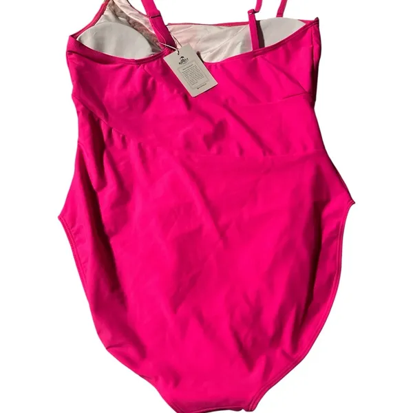 Pink and mesh Swimsuit Size XL - Image 3