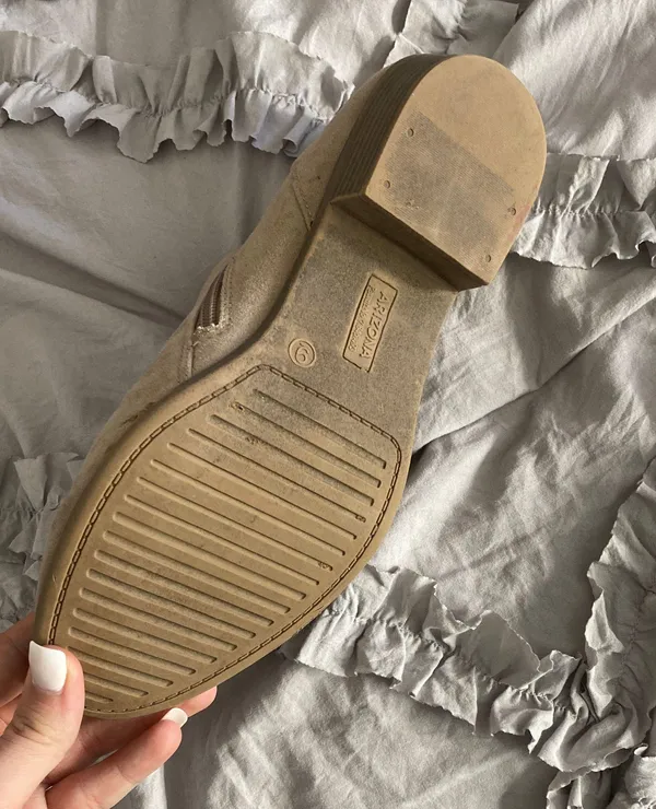 Tan Ankle Boots Size 9 - Image 5