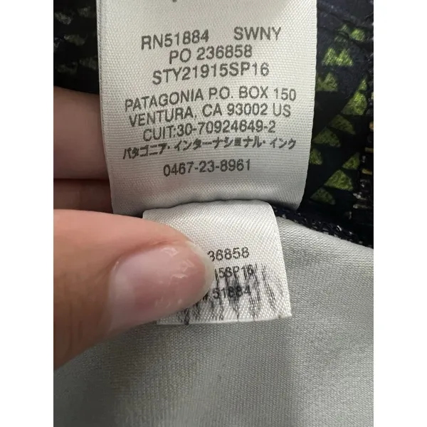 Patagonia Womens Centered Crop Leggings Size‎ Medium Stretch Comfort Athleisure - Image 8