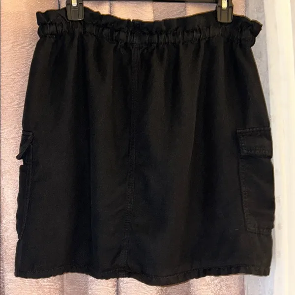 Bella Dahl Size M Black Paperbag Skirt - Image 7