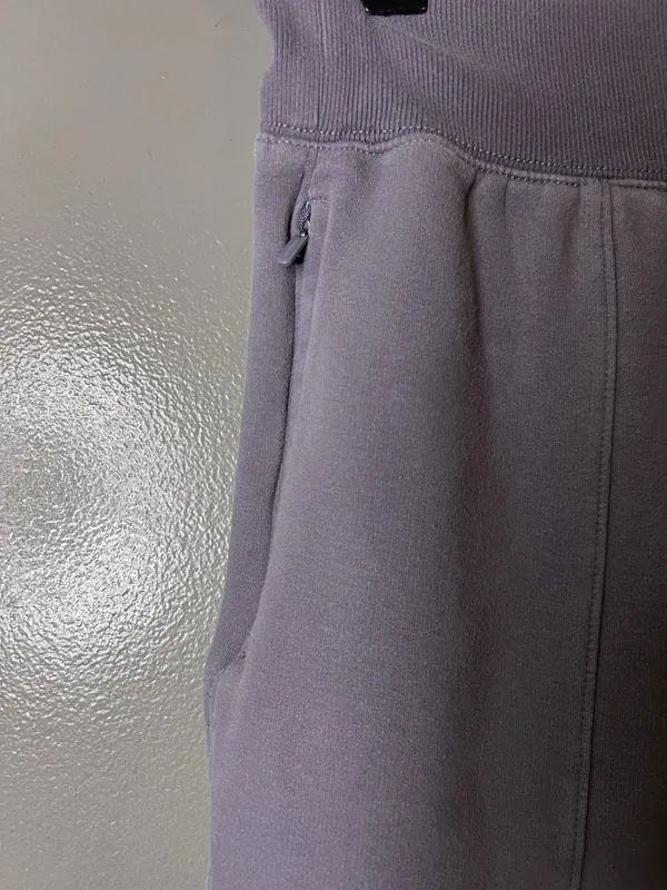 Athleta Pants Womens Medium Purple Retroplush Straight Leg Fleece Lounge Fit - Image 4