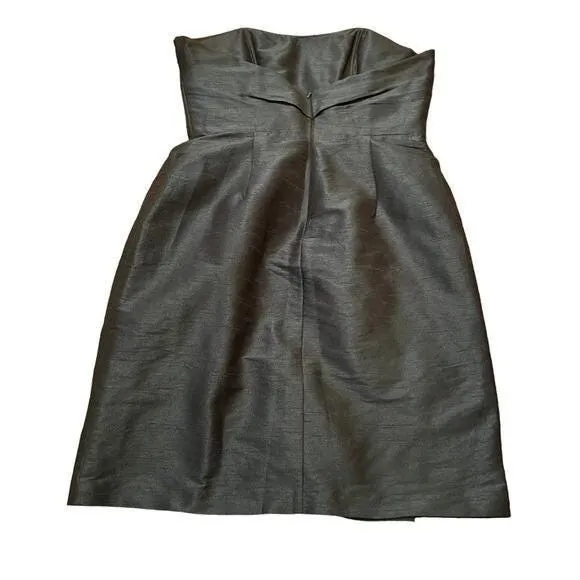 Vintage Jim Hjelm Occasions Women's Size 14 Strapless Dress Dark Turquoise Green - Image 8