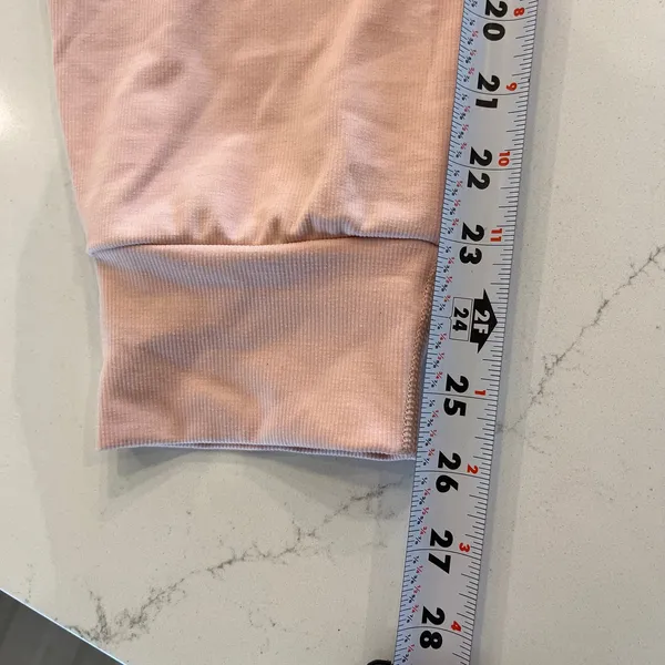 Beyond Yoga Heather Rib Street Jogger Pink Salmon‎ Size Large - Image 10