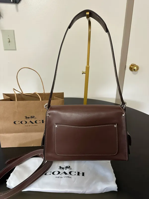 Coach Bag Shoulder Brown - Image 7