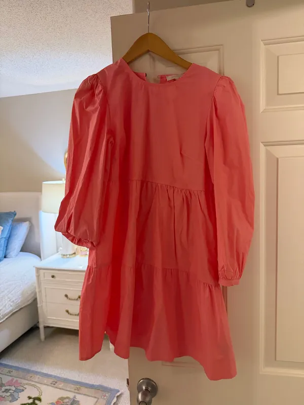 Olivaceous pink dress - Image 2