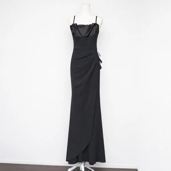 XSCAPE ‎ - “Shay” Pleated Satin Neckline Gown - Image 2