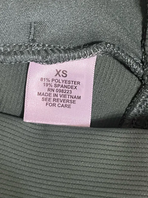 BCG Women's Full Zip Hooded Jacket Pockets Green Relaxed Fit XS Training Green - Image 9