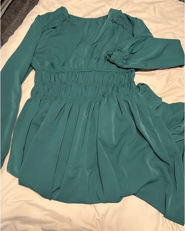 Green maxi dress Size M - Image 3
