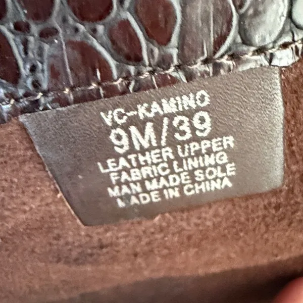 Vince-camuto Women's Black and Brown Boots - Image 7