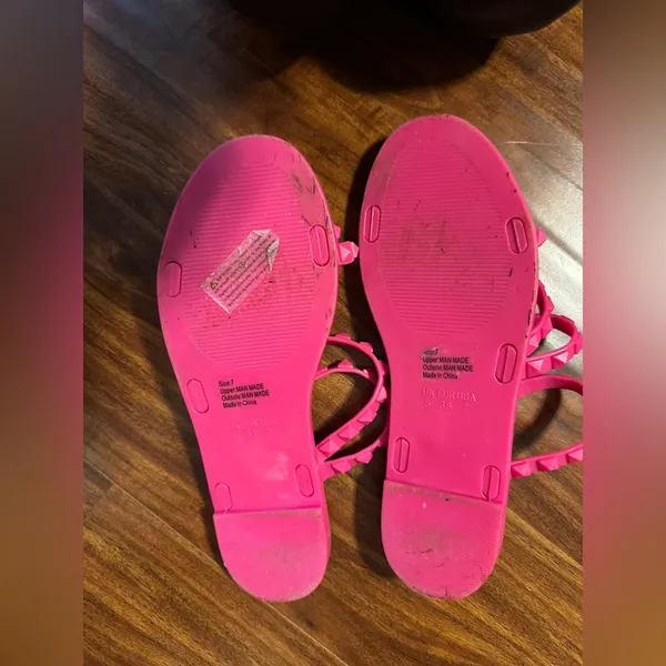 Jelly shoes Pink Size 7 - Image 2