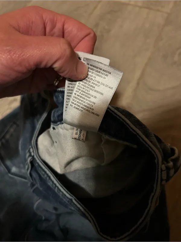 American Eagle Outfitters Women's Dark Wash Ankle Jeans - Blue - size 8 - Image 13