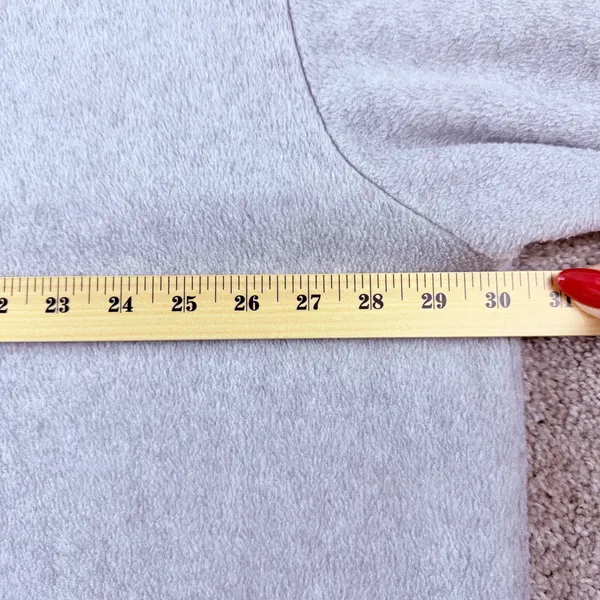 Disney Store Tigger Fleece Sweatshirt Womens XXL‎ Gray Embroidered Oversized 90s - Image 5