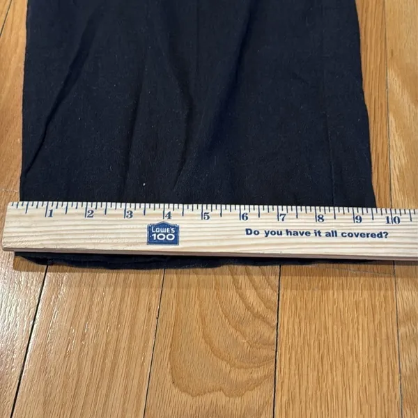 Old navy women’s black linen blend pants size large . - Image 11