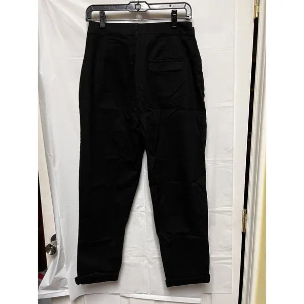 ASOS Maternity Black Paperbag Waist Tie Trousers Pants US 6‎ NWT - Image 4