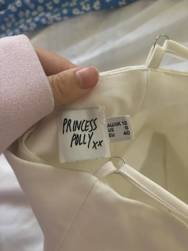 Princess Polly White Mini Dress - Image 6
