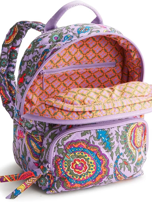 VERA BRADLEY mini banbury marrakesh Floral Mini Backpack Women Bags - Image 3