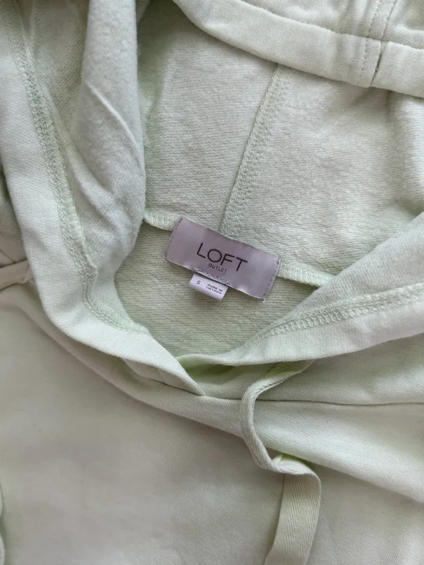 Loft Light Green Hoodie & Jogger Matching Set - Image 6