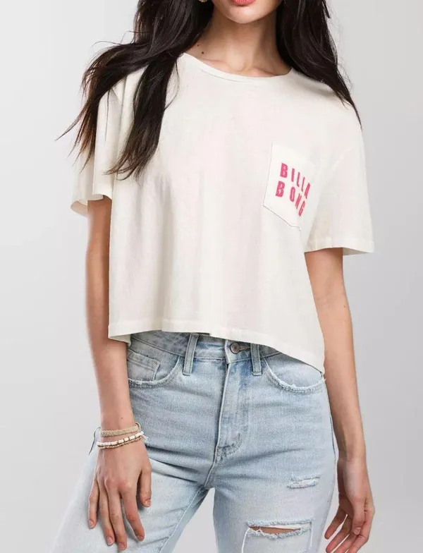 Billabong Cropped Surf Tee - Image 2