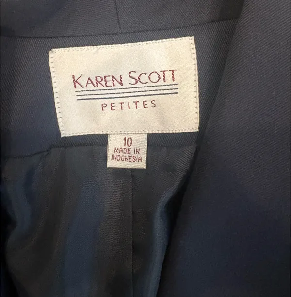 Karen Scott two piece skirt suit - Image 6