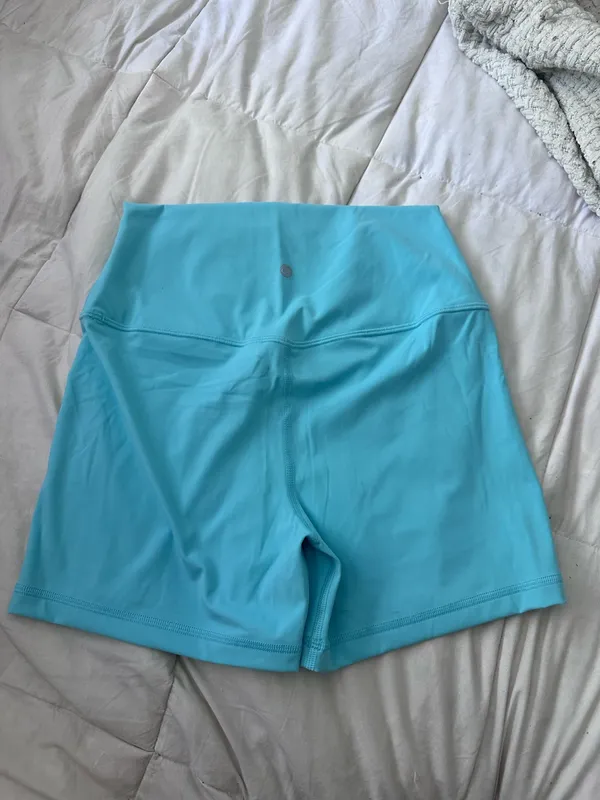 Crz yoga teal athletic shorts  - Image 2