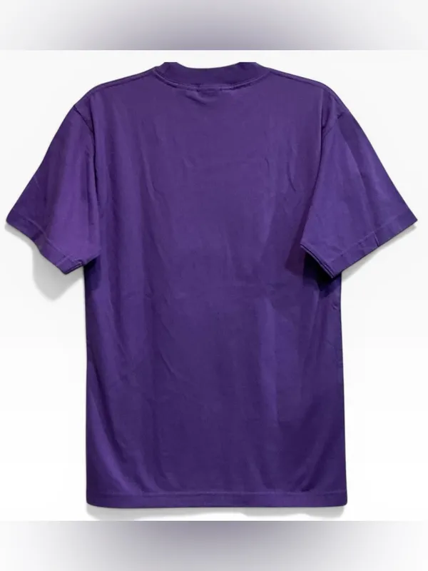 Vintage Disney Store Dopey Embroidered Thick‎ Tee Shirt Purple NWT Deadstock S - Image 2