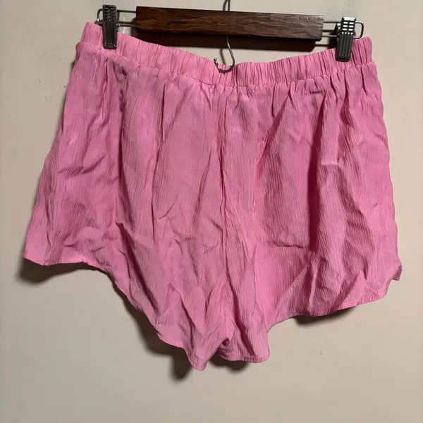 NWT White Fox Boutique I've Got A Feeling Shorts Pink- Size Large - Image 8