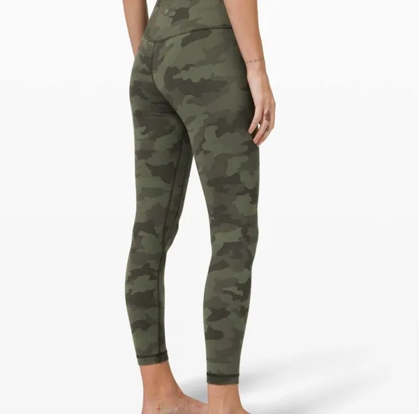Lululemon green camo align 25” leggings - Image 4