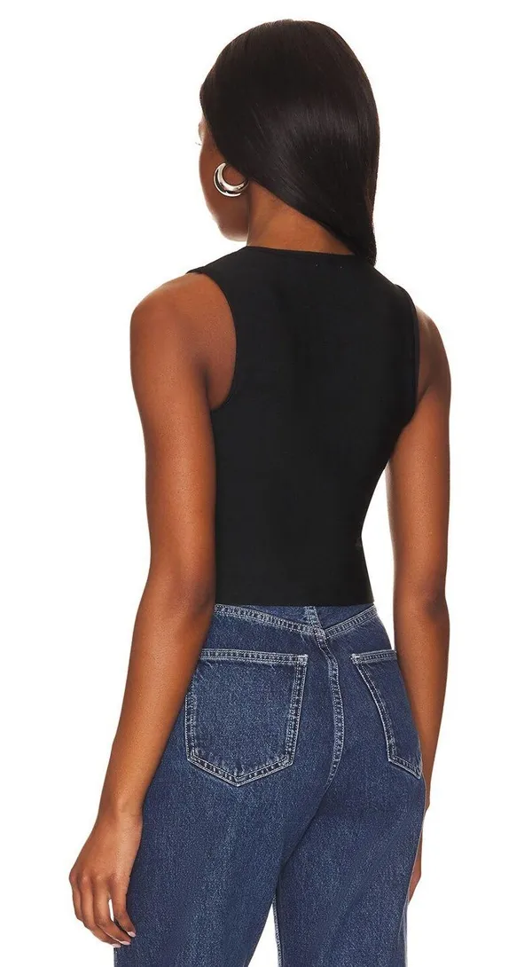 superdown Black Tank Top - Image 3