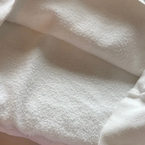 The Bar White Sweatshirt with Pink Lettering - Image 8
