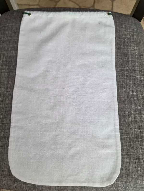 Authentic Gucci Dust Shoe Flannel Bag  Drawstring 14" x 9" - Image 3
