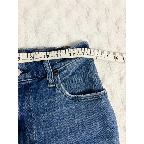 Abercrombie & Fitch Blue Curve Love The 90s Straight Ultra High Rise Jeans 27 - Image 6