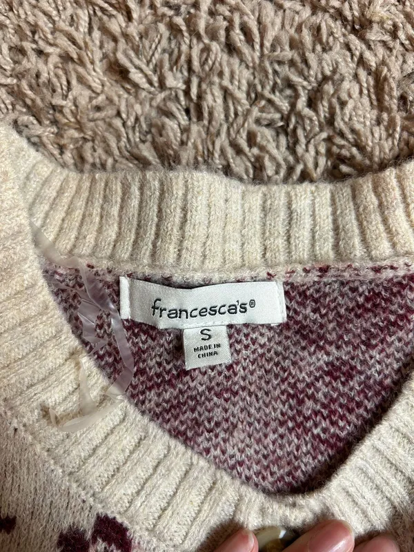 Francesca's Knit Sweater - Image 2