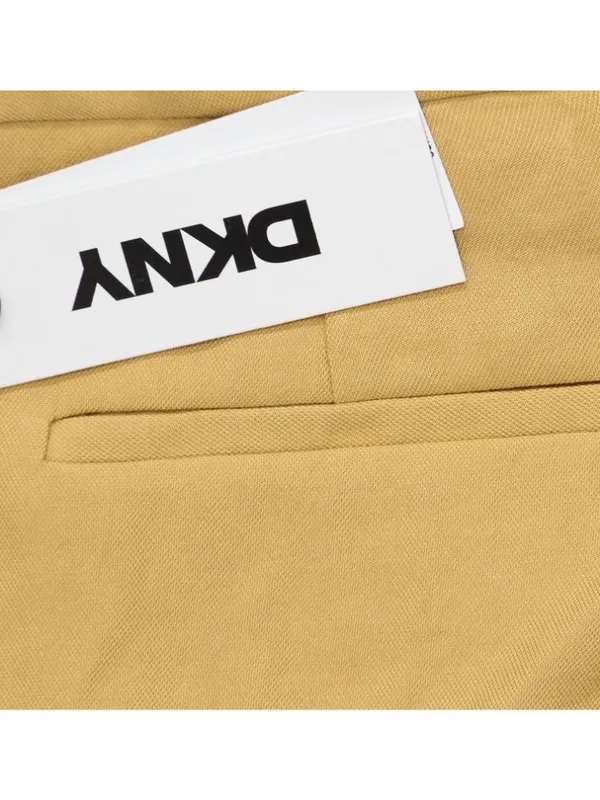 NWT DKNY High-Rise Side Pocket Sueded Canvas Pants UE5P8047 Whiskey Brown 8 - Image 13