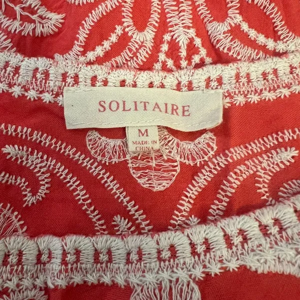 Solitaire Coral Floral Top - Image 5