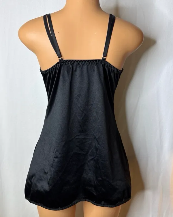 Black Lace Mini Dress Tobi - Image 3
