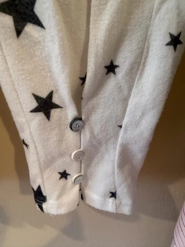 Altar'd State White Star Print Jogger Pants - Image 2