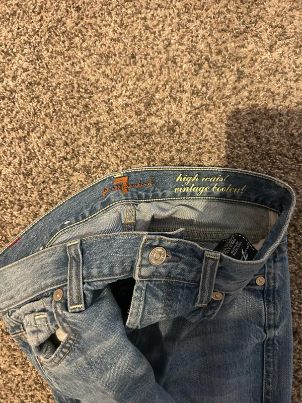 7 For All Mankind Jeans Flare Cut - Image 2